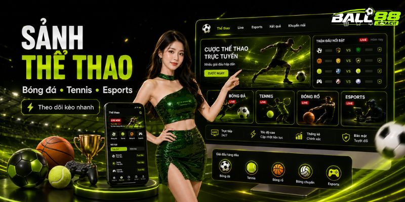 Sảnh cá cược thể thao K-Sports I-Sports S-Sports tại Ball88